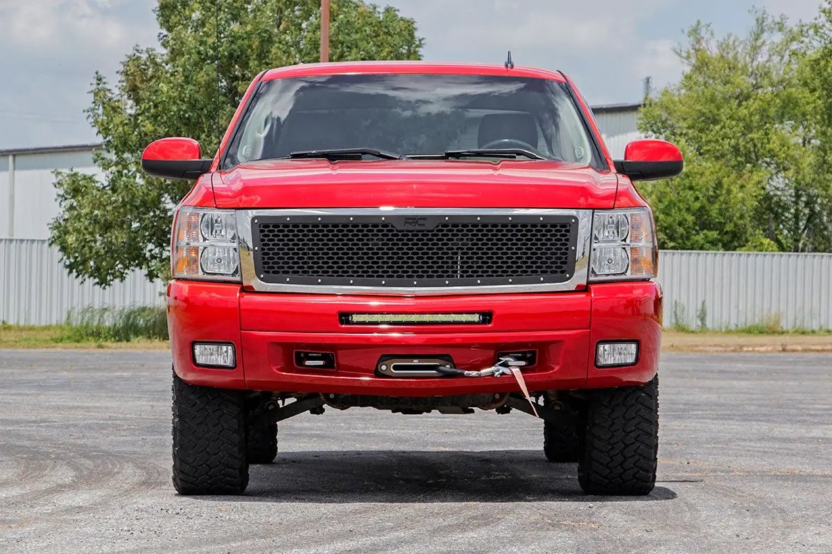 Mesh Grille | Chevy Silverado 1500 2WD/4WD (2007-2013) by Rough Country