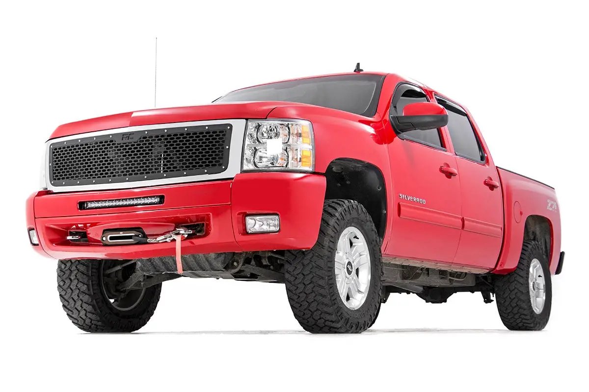 Mesh Grille | Chevy Silverado 1500 2WD/4WD (2007-2013) by Rough Country