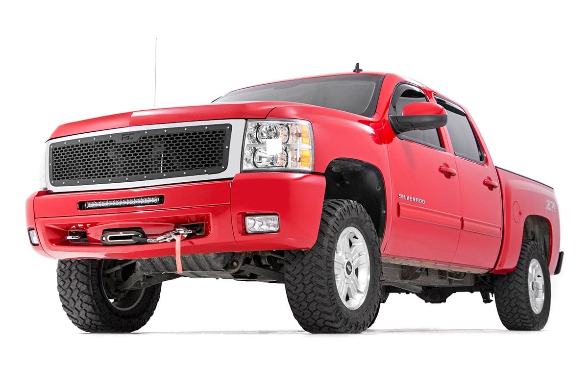 Mesh Grille | Chevy Silverado 1500 2WD/4WD (2007-2013) by Rough Country