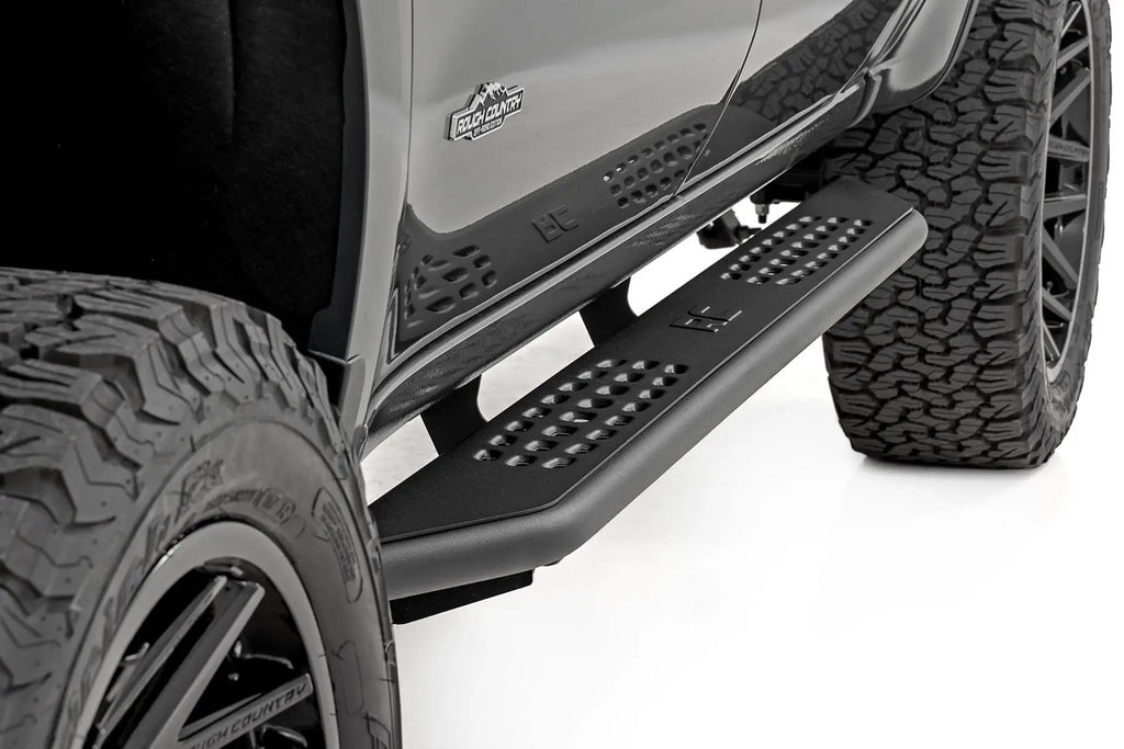 OV2 Running Boards | Side Step Bars | Crew Cab | Chevy/GMC 1500/2500HD (19-26)