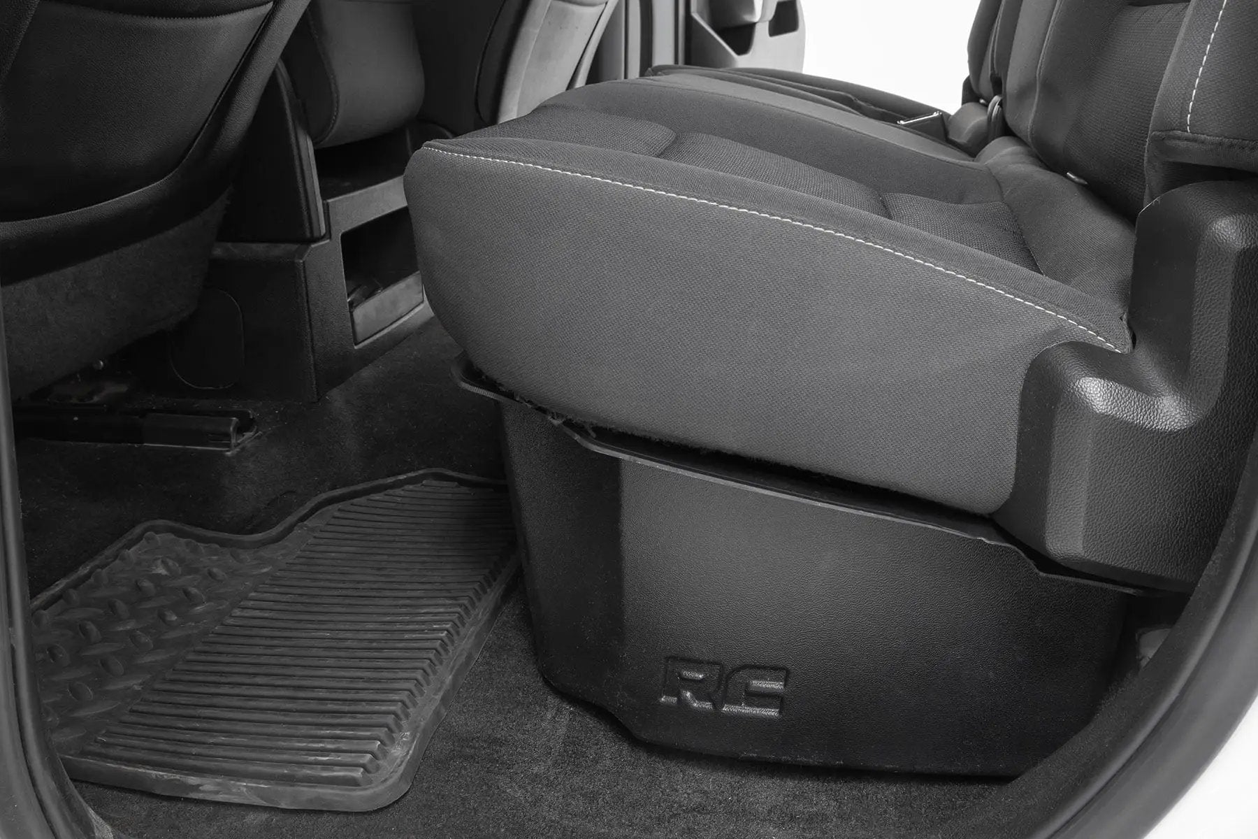 Under Seat Storage | Double Cab | Chevy/GMC 1500/2500HD/3500HD 2WD/4WD by Rough Country