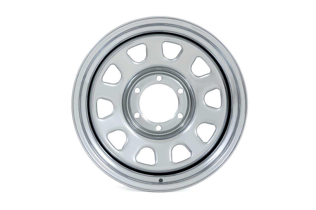 Steel Wheel | Chrome | 17x9 | 6x5.5 | 4.25 Bore | -12 by Rough Country
