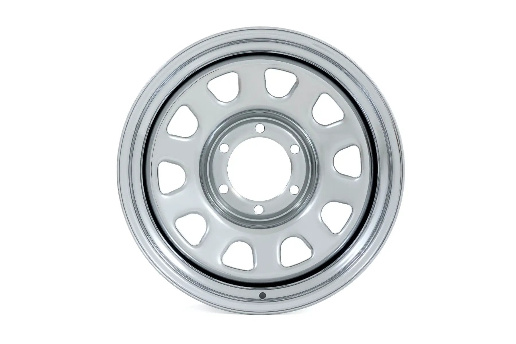 Steel Wheel | Chrome | 17x9 | 6x5.5 | 4.25 Bore | -12