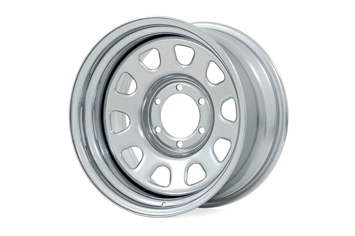 Steel Wheel | Chrome | 17x9 | 6x5.5 | 4.25 Bore | -12 by Rough Country