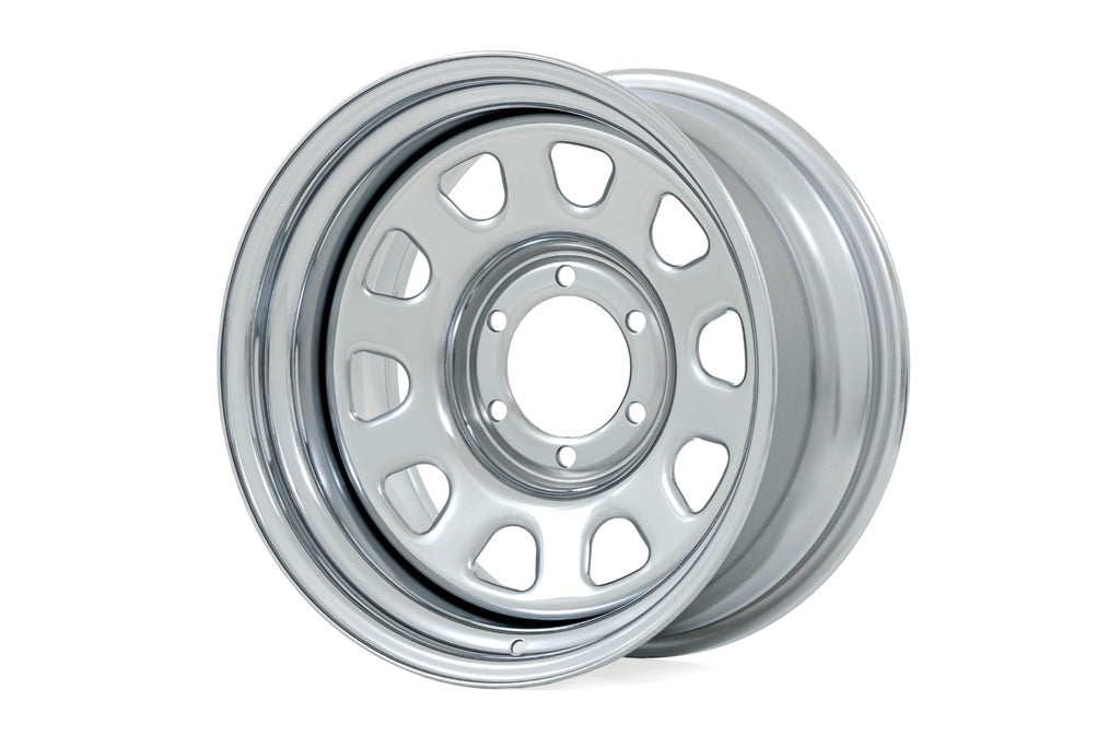 Steel Wheel | Chrome | 17x9 | 6x5.5 | 4.25 Bore | -12 by Rough Country