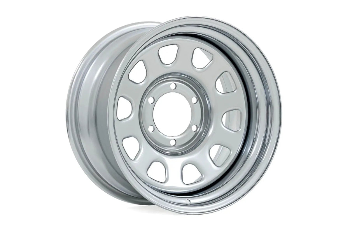 Steel Wheel | Chrome | 17x9 | 6x5.5 | 4.25 Bore | -12