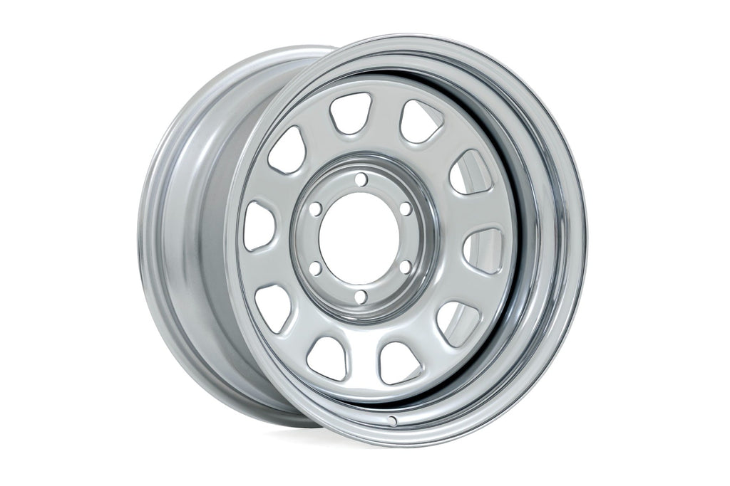 Steel Wheel | Chrome | 16x8 | 5x4.5 | 3.30 Bore | -6 by Rough Country