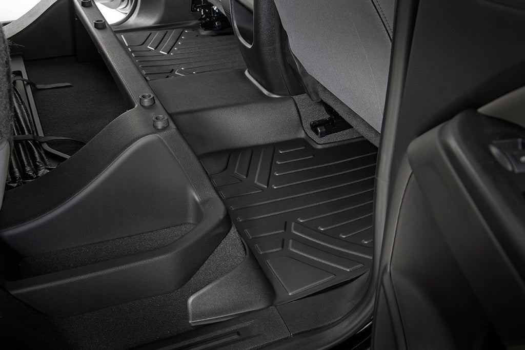 Floor Mats | FR & RR | Crew | Chevy/GMC Canyon/Colorado 2WD/4WD (2015-2022) by Rough Country