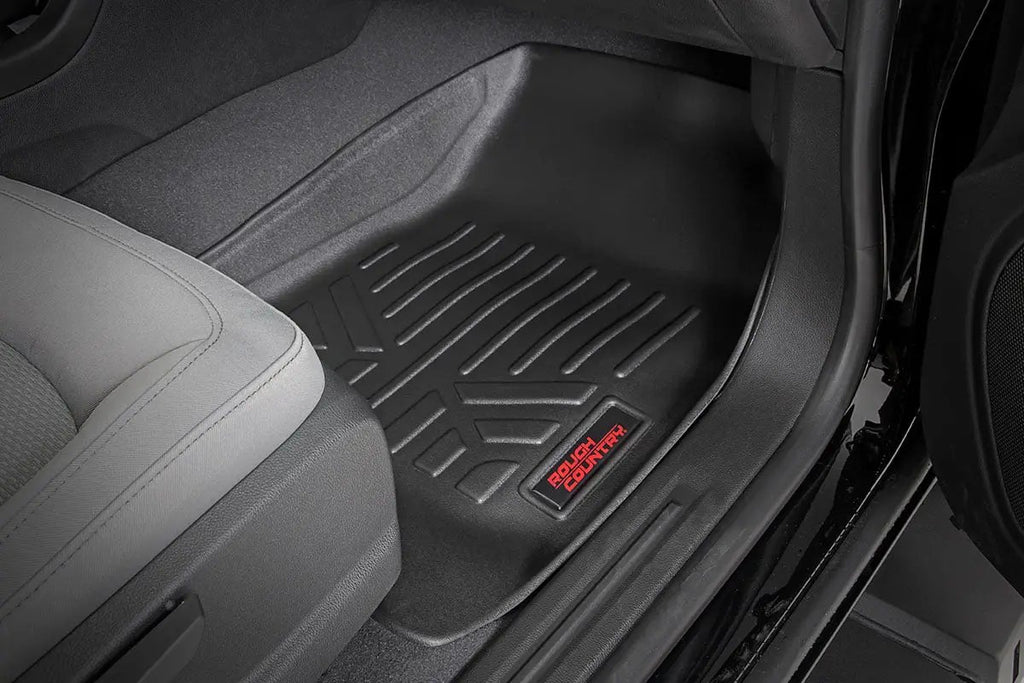 Floor Mats | FR & RR | Crew | Chevy/GMC Canyon/Colorado 2WD/4WD (2015-2022) by Rough Country
