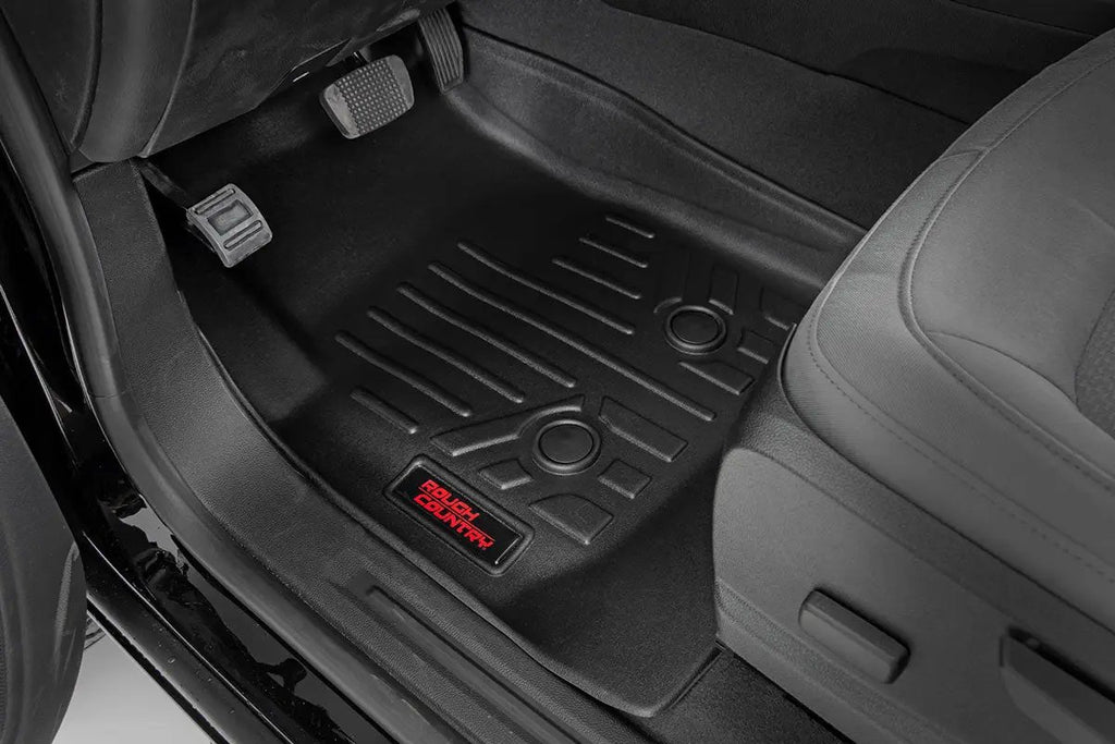 Floor Mats | FR & RR | Crew | Chevy/GMC Canyon/Colorado 2WD/4WD (2015-2022) by Rough Country