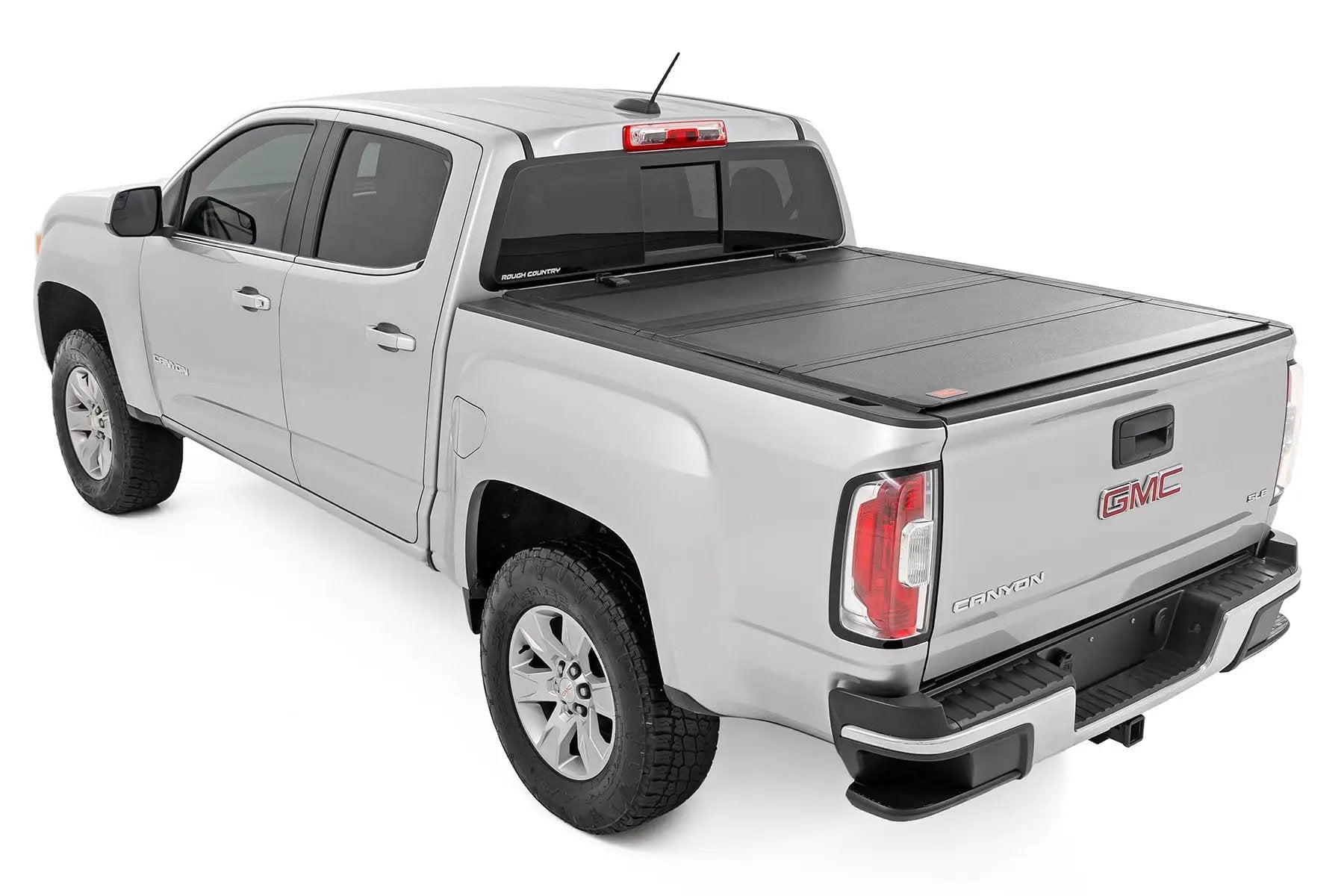 Hard Tri-Fold Flip Up Bed Cover | 6' Bed | Chevy/GMC Canyon/Colorado (15-26) by Rough Country