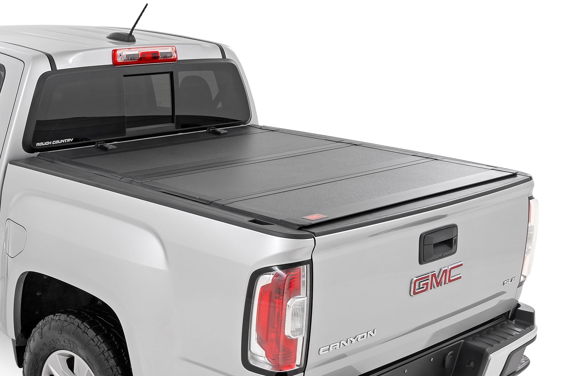 Hard Tri-Fold Flip Up Bed Cover | 6' Bed | Chevy/GMC Canyon/Colorado (15-26) by Rough Country