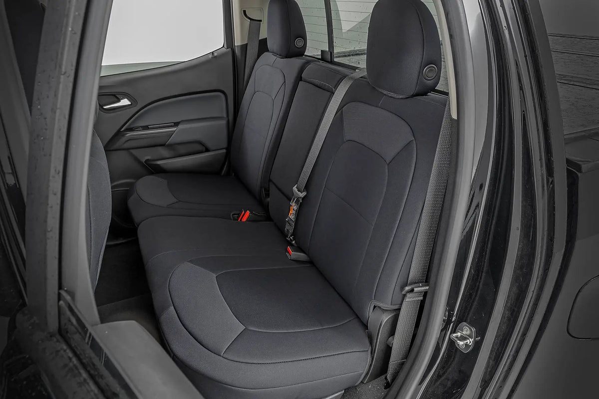 Seat Covers | Front Bucket | Rear Bench | Chevy/GMC Canyon/Colorado (15-22) by Rough Country