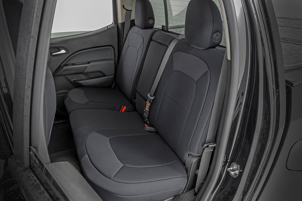 Seat Covers | Front Bucket | Rear Bench | Chevy/GMC Canyon/Colorado (15-22) by Rough Country