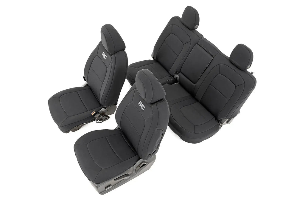 Seat Covers | Front Bucket | Rear Bench | Chevy/GMC Canyon/Colorado (15-22) by Rough Country
