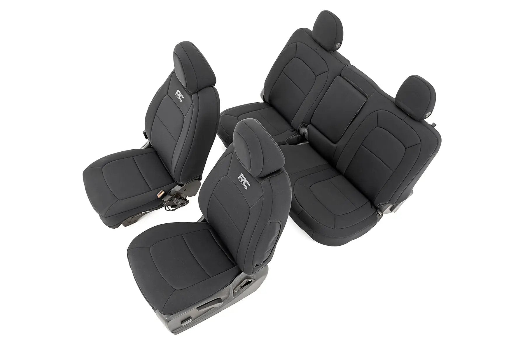 Seat Covers | Front Bucket | Rear Bench | Chevy/GMC Canyon/Colorado (15-22) by Rough Country