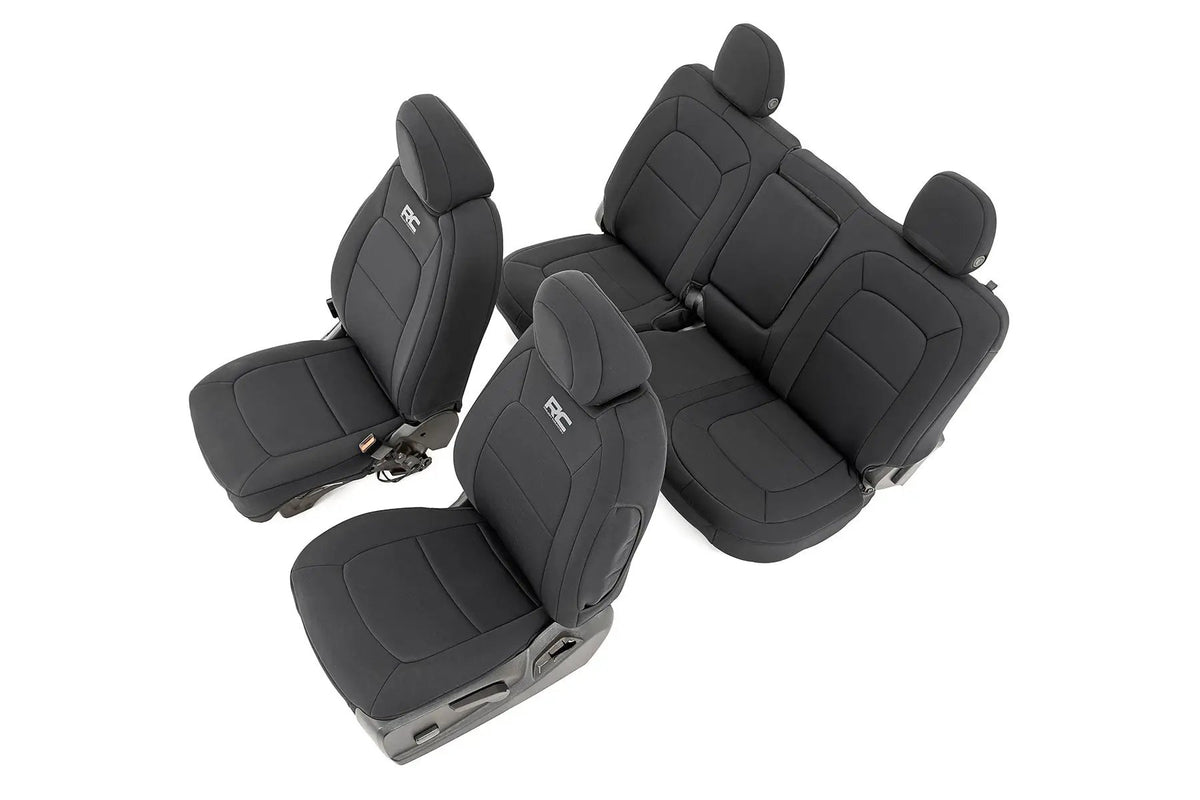 Seat Covers | Front Bucket | Rear Bench | Chevy/GMC Canyon/Colorado (15-22) by Rough Country