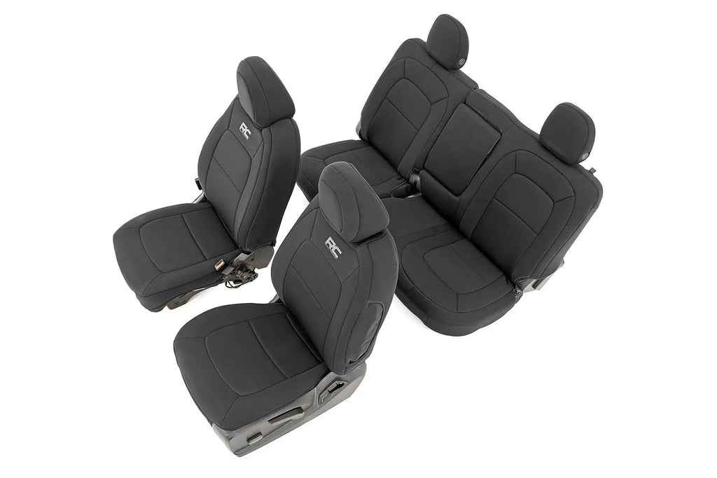 Seat Covers | Front Bucket | Rear Bench | Chevy/GMC Canyon/Colorado (15-22) by Rough Country