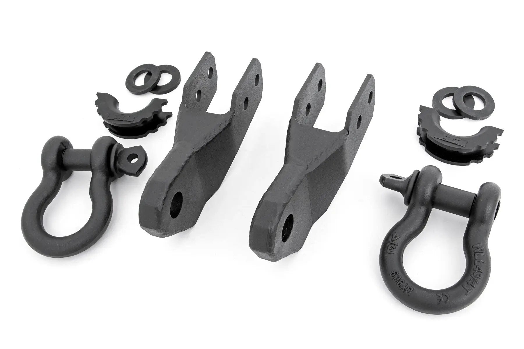 Tow Hook to Shackle Bracket | D-Ring Combo | Chevy Colorado 2WD/4WD (15-22) by Rough Country