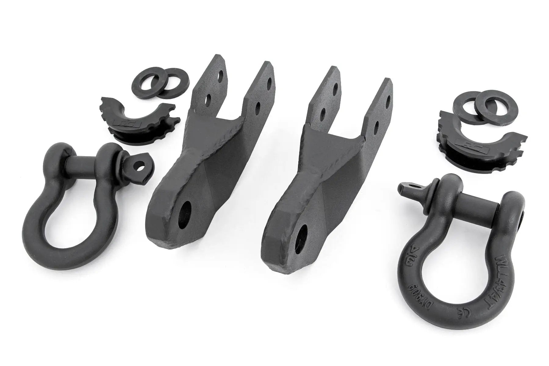 Tow Hook to Shackle Bracket | D-Ring Combo | Chevy Colorado 2WD/4WD (15-22) by Rough Country