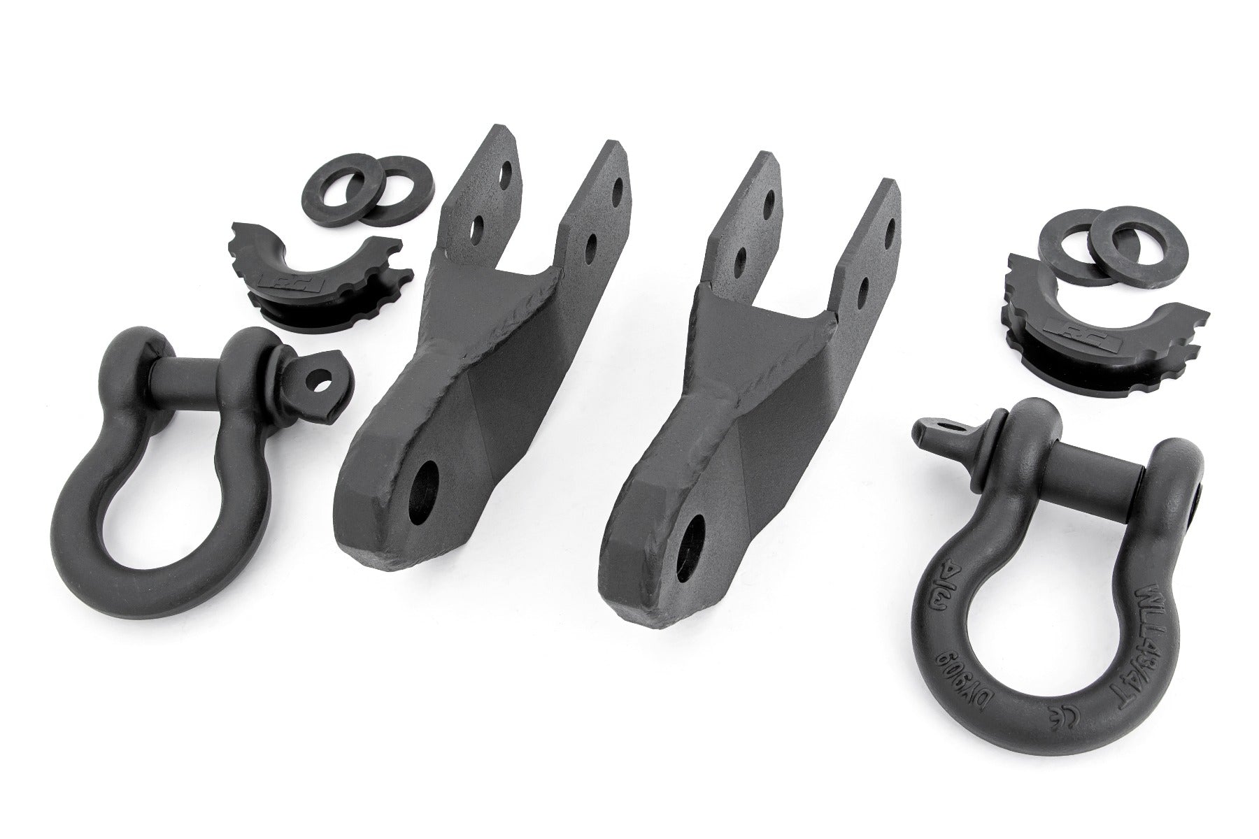 Tow Hook to Shackle Bracket | D-Ring Combo | Chevy Colorado 2WD/4WD (15-22) by Rough Country