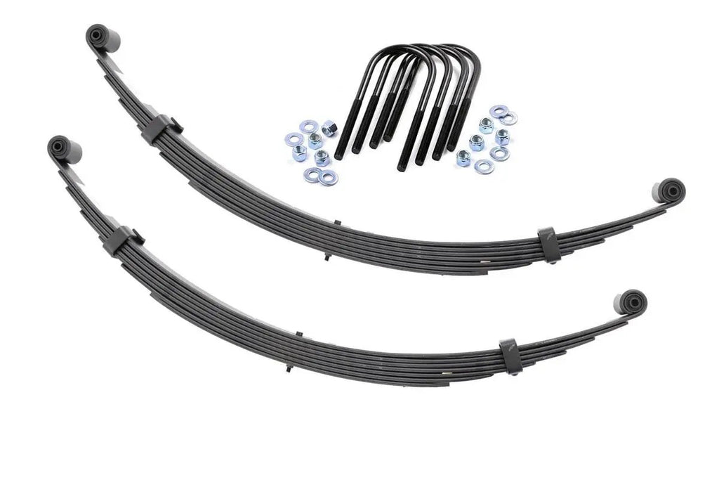 Front Leaf Springs | 2.5" Lift | Pair | International Scout II 4WD (71-80) by Rough Country