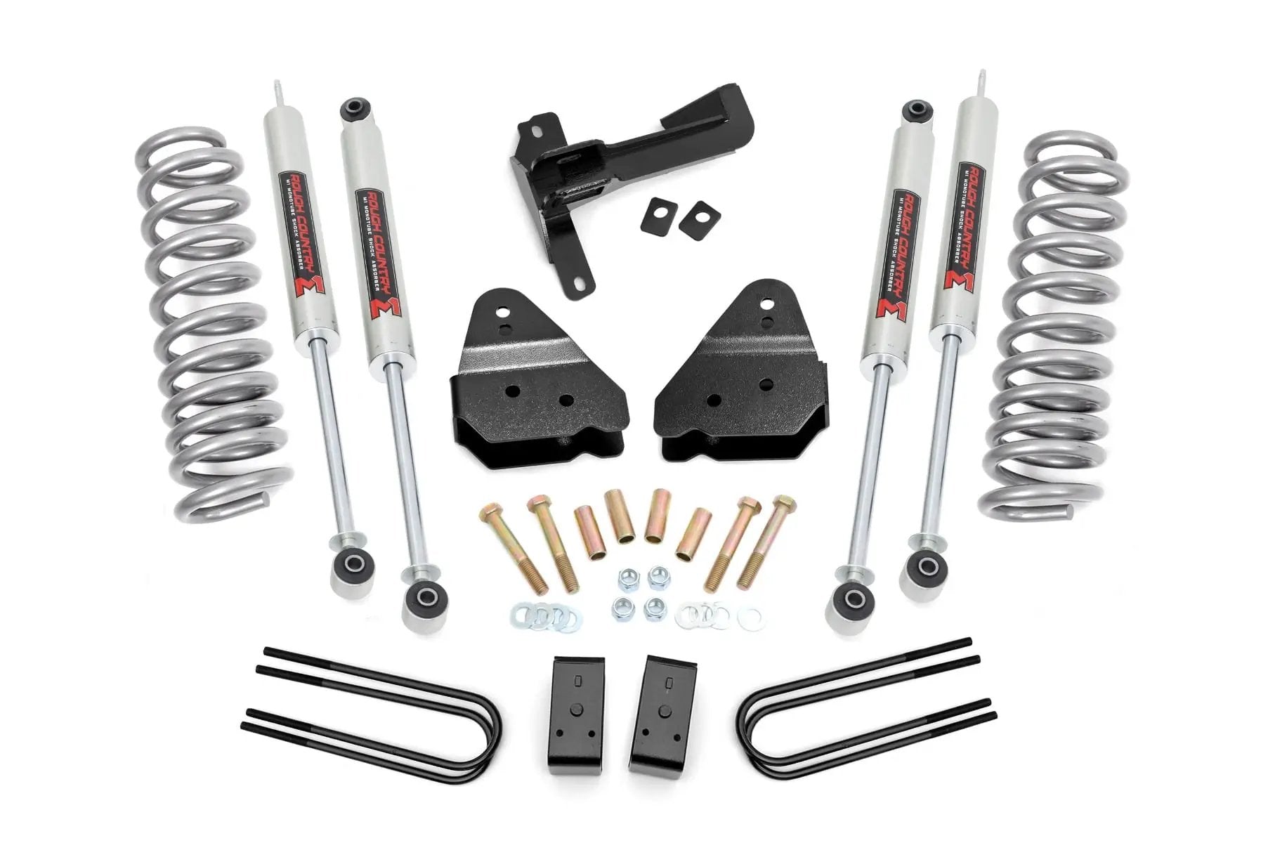 3 Inch Lift Kit | M1 | Front Gas Coils | Ford F-250 Super Duty 4WD (17-22) by Rough Country