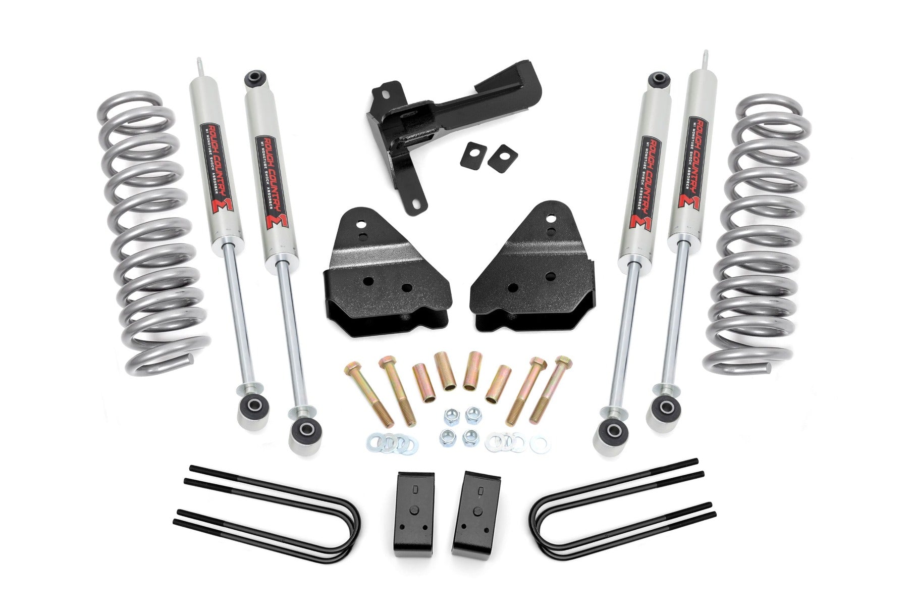 3 Inch Lift Kit | M1 | Front Gas Coils | Ford F-250 Super Duty 4WD (17-22) by Rough Country