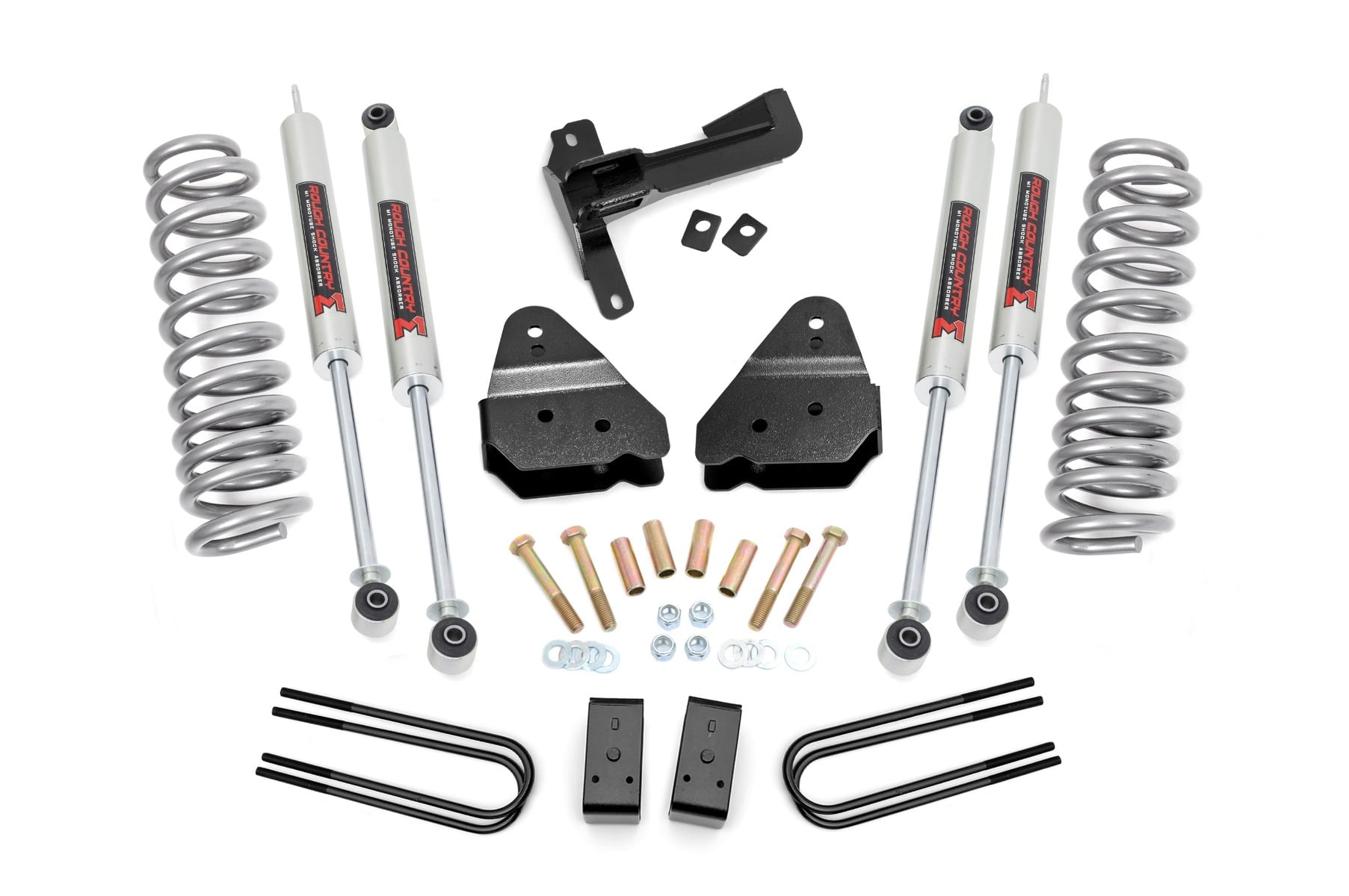 3 Inch Lift Kit | M1 | Front Diesel Coils | Ford F-250 Super Duty 4WD (17-22) by Rough Country