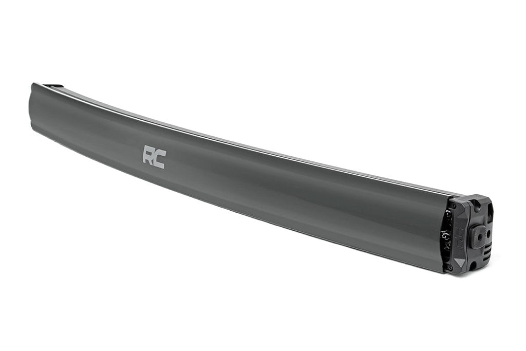 40 Inch Black Series LED Light Bar | Curved | Dual Row | Cool White DRL by Rough Country