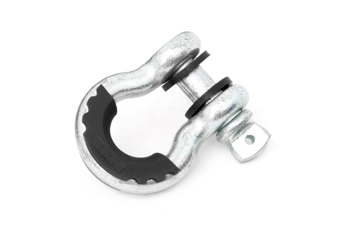 D-Ring Isolator Kit | Pair | Black by Rough Country