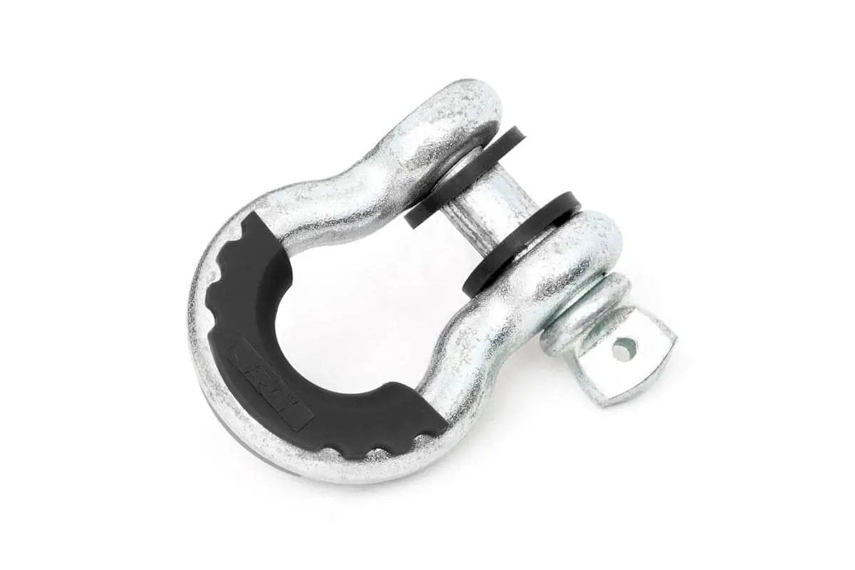 D-Ring Isolator Kit | Pair | Black by Rough Country