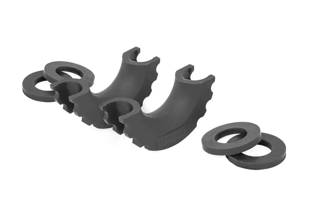 D-Ring Isolator Kit | Pair | Black by Rough Country
