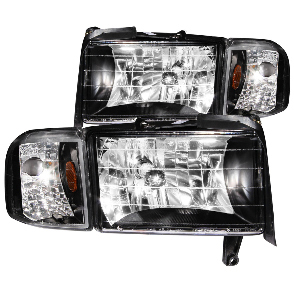 Crystal Headlight Set by ANZO USA