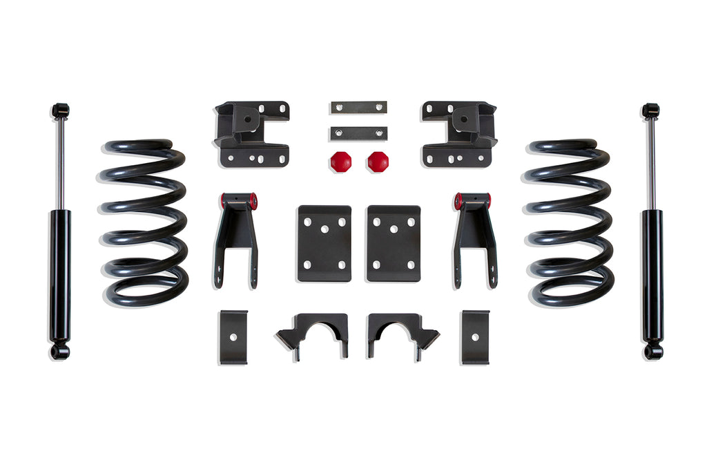 2"/4" LOWERING KIT (COIL, EXT/CREW CAB) by MaxTrac