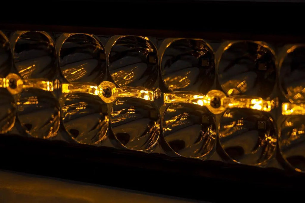 20 Inch Chrome Series LED Light Bar | Dual Row | Amber DRL by Rough Country