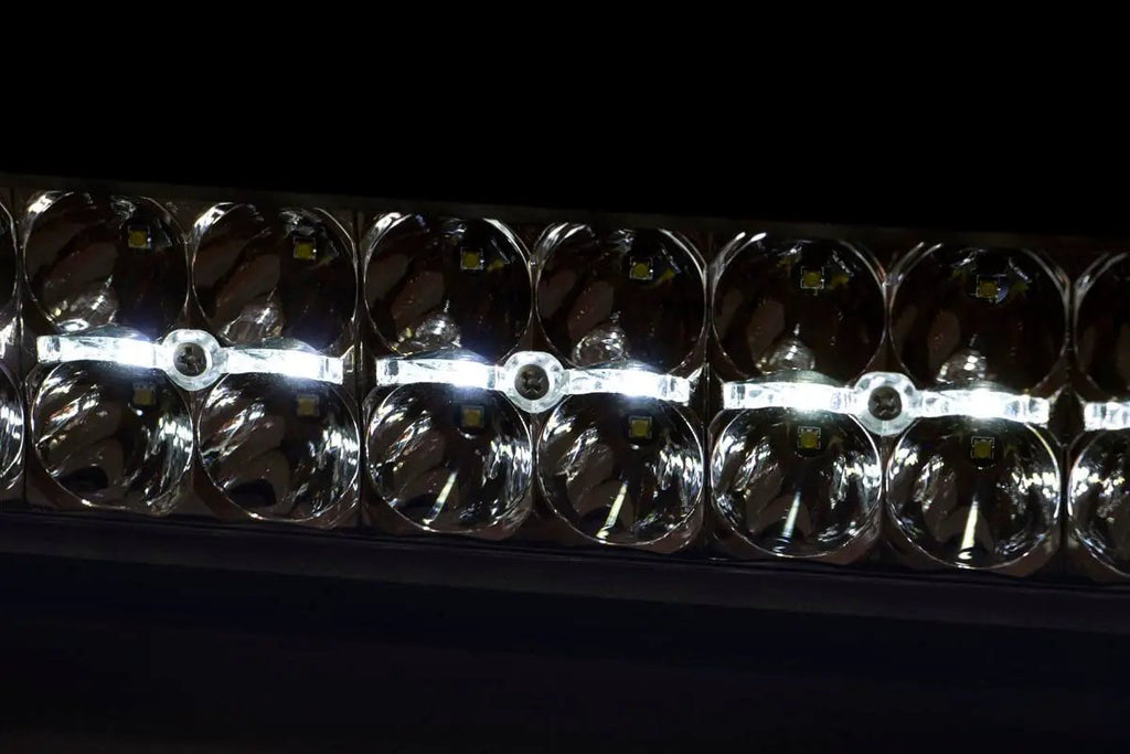 30 Inch Chrome Series LED Light Bar | Curved | Dual Row | Cool White DRL by Rough Country