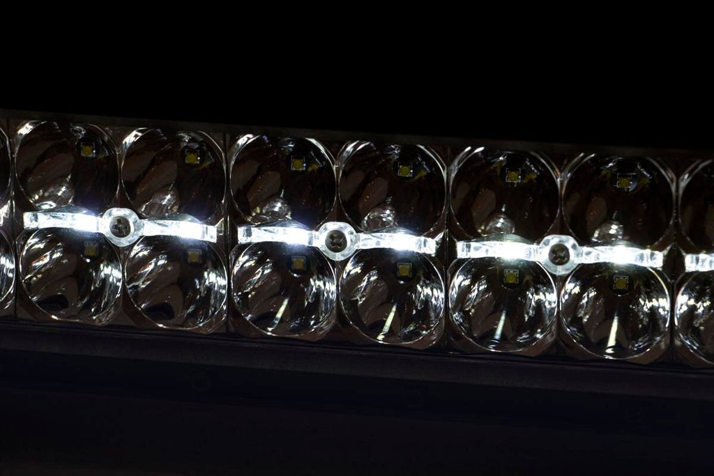 12 Inch Black Series LED Light Bar | Dual Row | White DRL by Rough Country