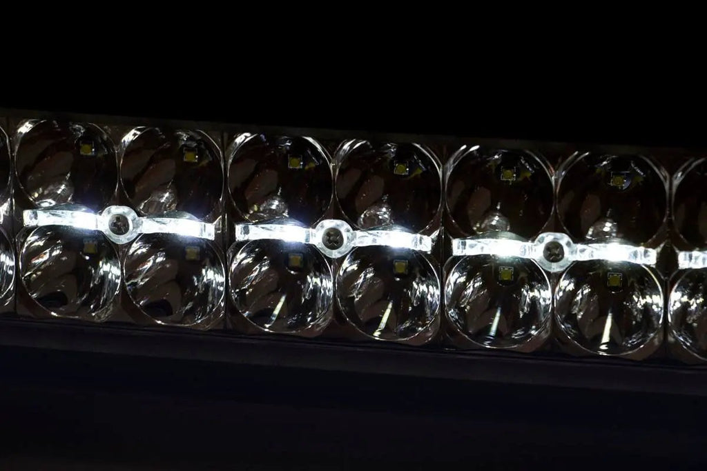 12 Inch Black Series LED Light Bar | Dual Row | White DRL by Rough Country