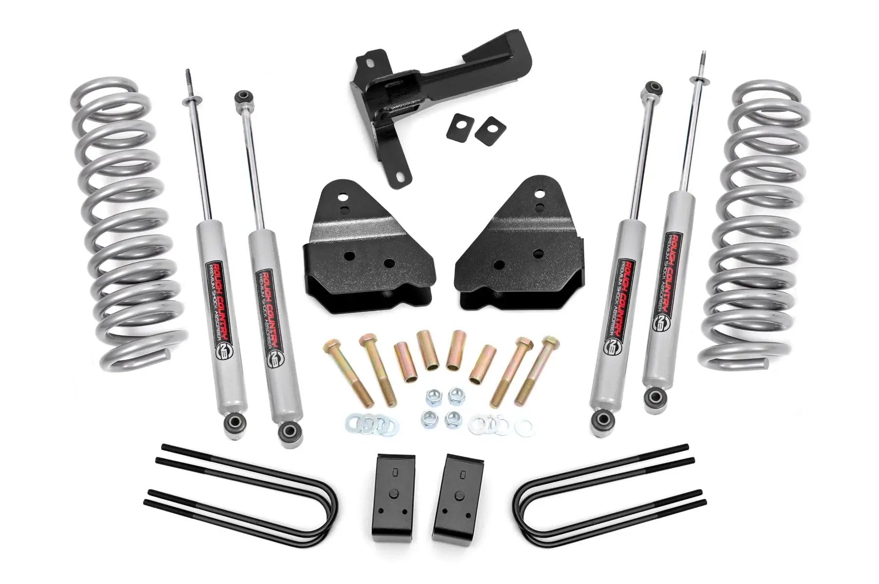 3 Inch Lift Kit | N3 | Front Diesel Coils | Ford F-250 Super Duty 4WD (17-22) by Rough Country