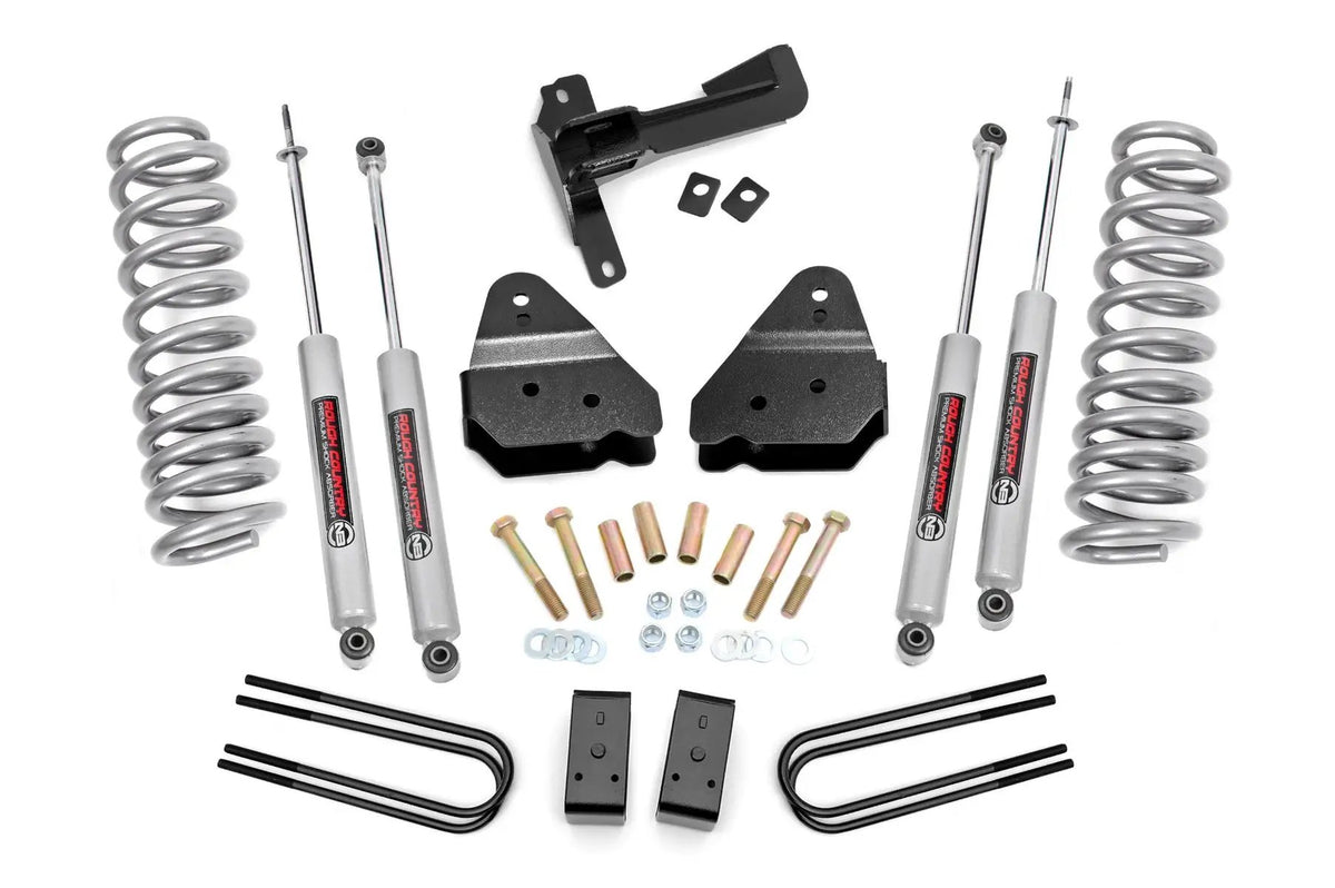 3 Inch Lift Kit | N3 | Front Gas Coils | Ford F-250 Super Duty 4WD (17-22) by Rough Country