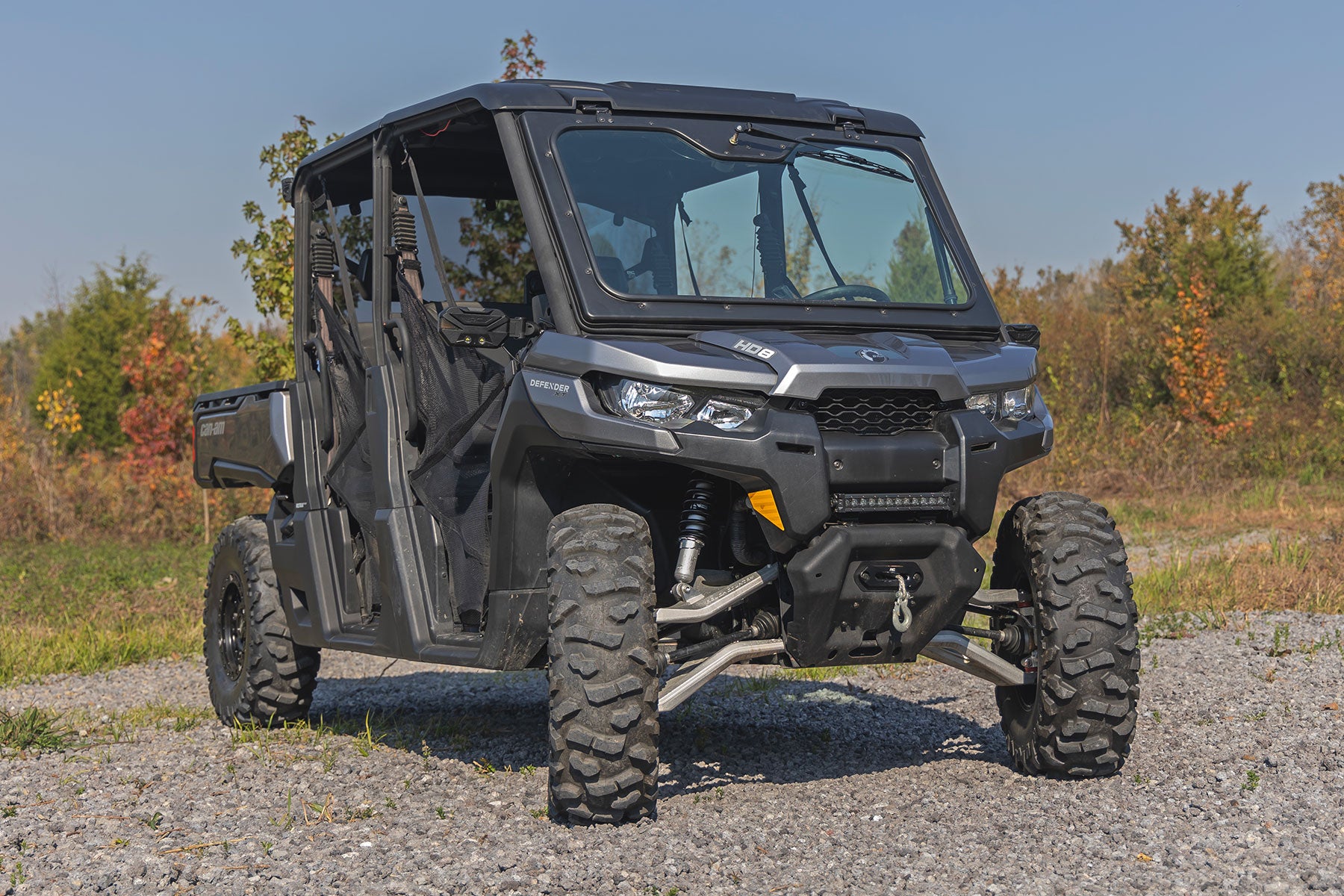 N3 Front Coil Over Shocks | Stock | Can-Am Defender HD5/HD8/HD9/H10 by Rough Country