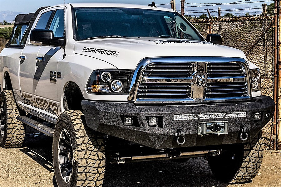 2013-2018 Ram 2500/3500 Eco Series Front Bumper Winch by Body Armor 4x4