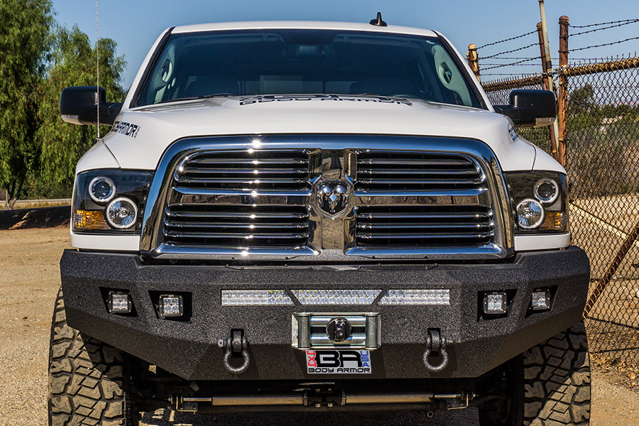 2013-2018 Ram 2500/3500 Eco Series Front Bumper Winch by Body Armor 4x4