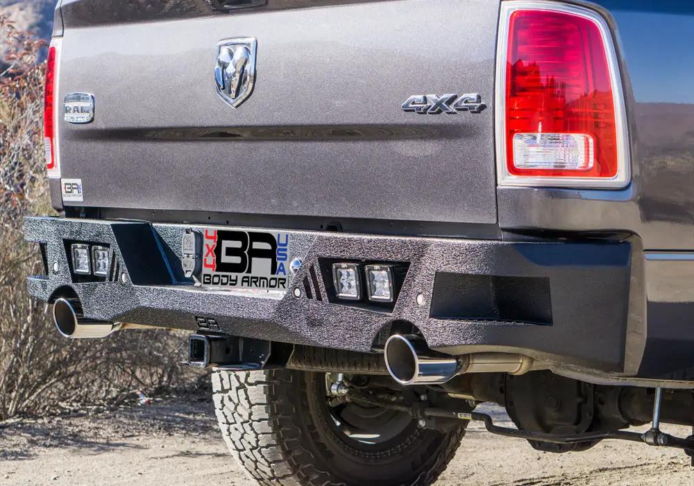 Eco Series Rear Bumper, Black, F-250 by Body Armor 4x4