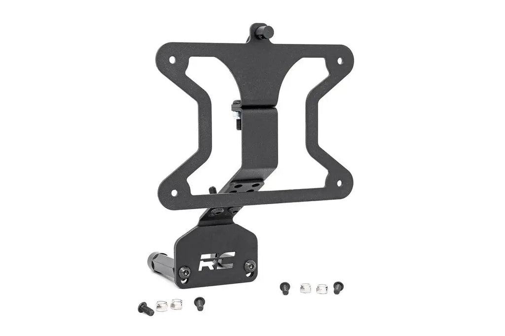 License Plate Relocation Bracket | Jeep Wrangler JL (18-26)/Wrangler Unlimited (18-26) by Rough Country