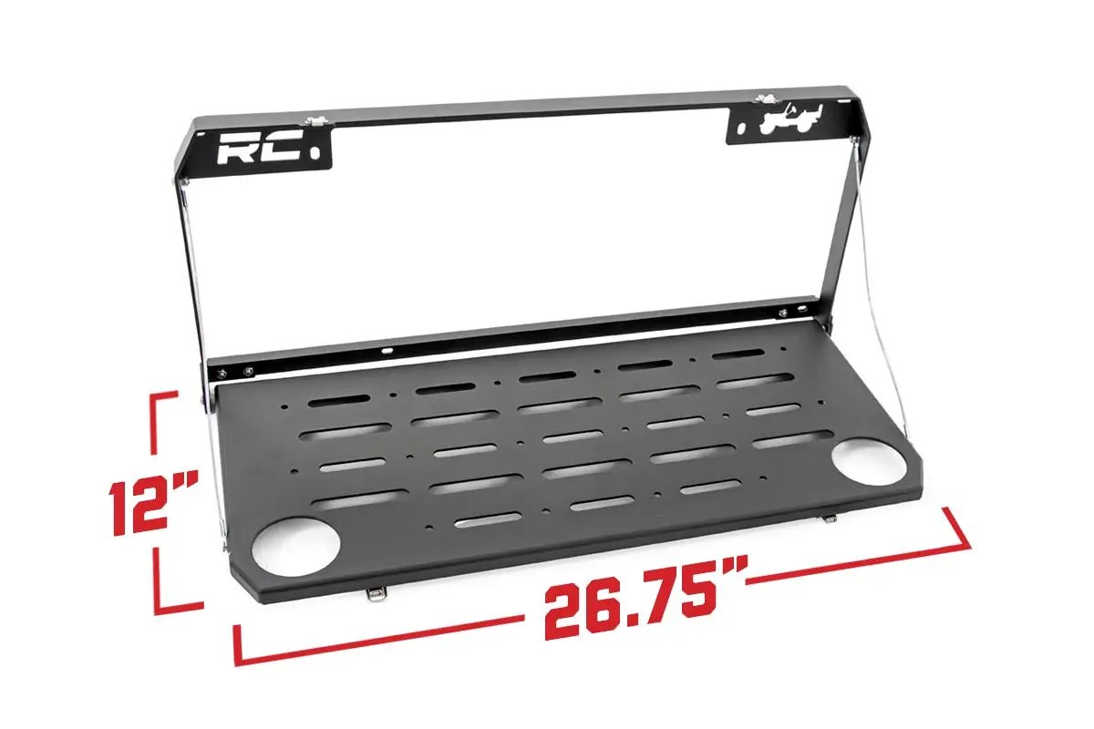 Tailgate Table | Jeep Wrangler JL (18-26)/Wrangler Unlimited (18-26) by Rough Country