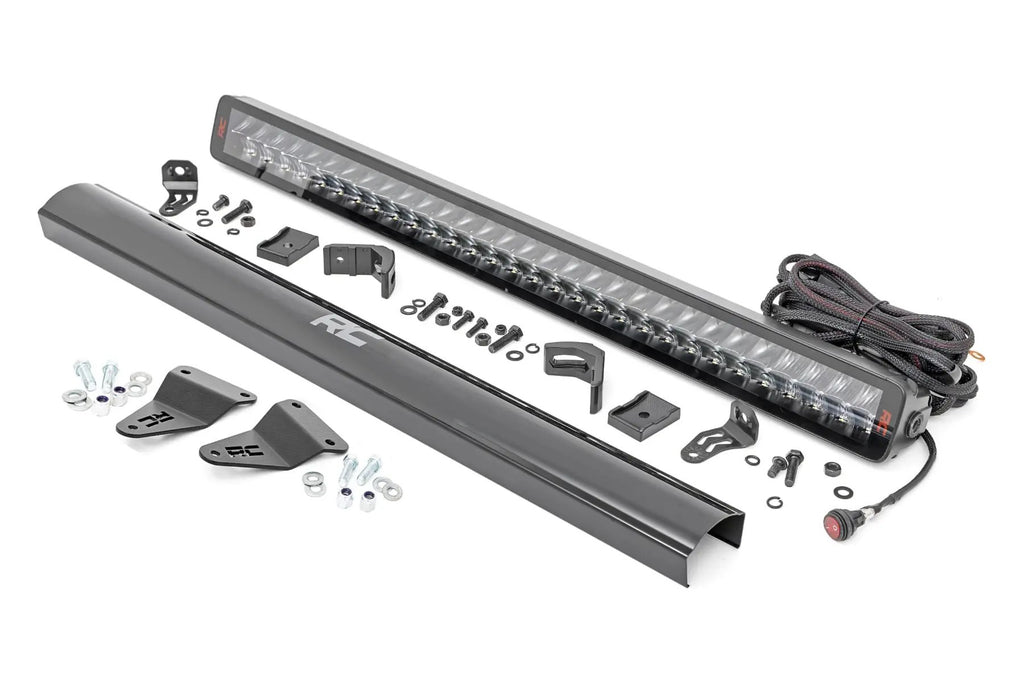 LED Light Kit | Bumper Mount | 30" Spectrum Dual Row | Toyota 4Runner (14-20) by Rough Country