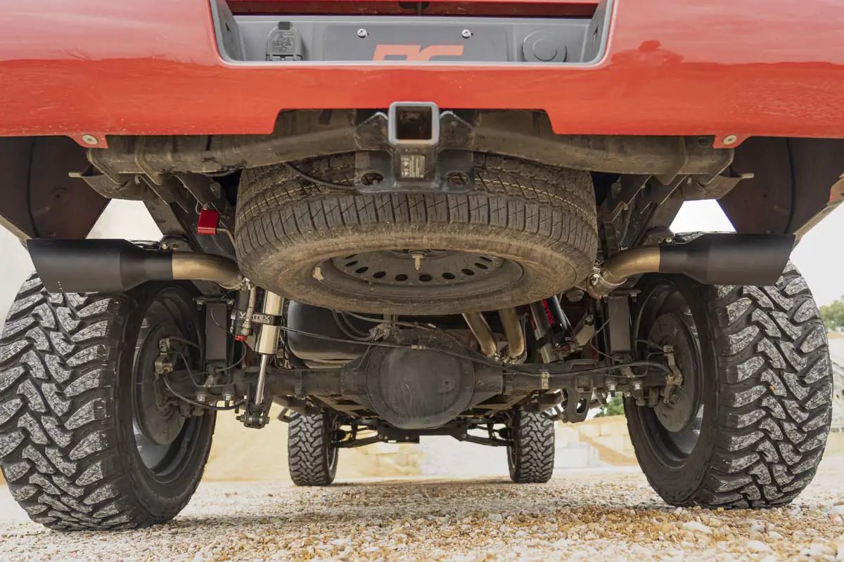 Performance Cat-Back Exhaust | 5.3L | Chevy/GMC 1500 (14-18 & Classic) by Rough Country