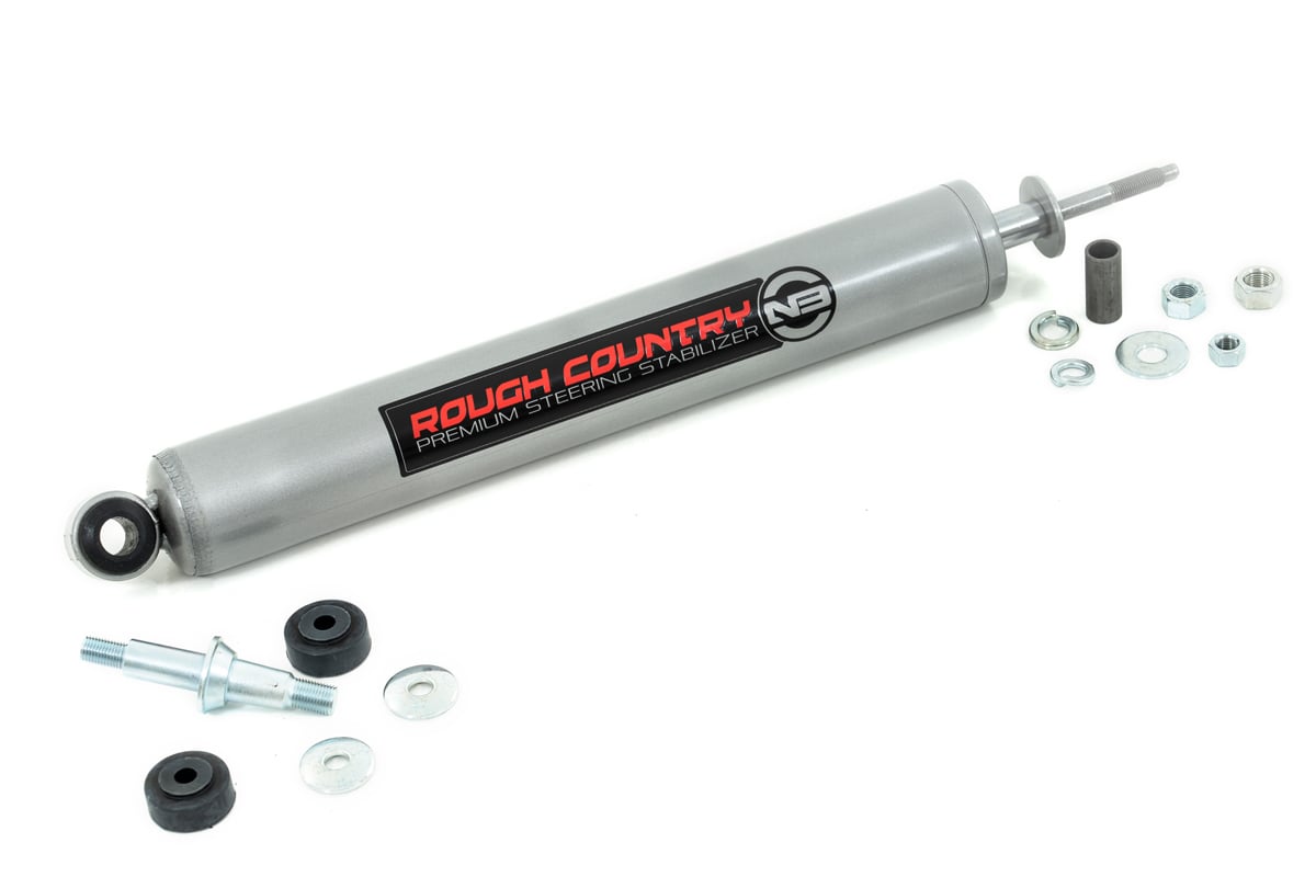 N3 Steering Stabilizer | Ford F-250/F-350 Super Duty 4WD (2005-2007) by Rough Country
